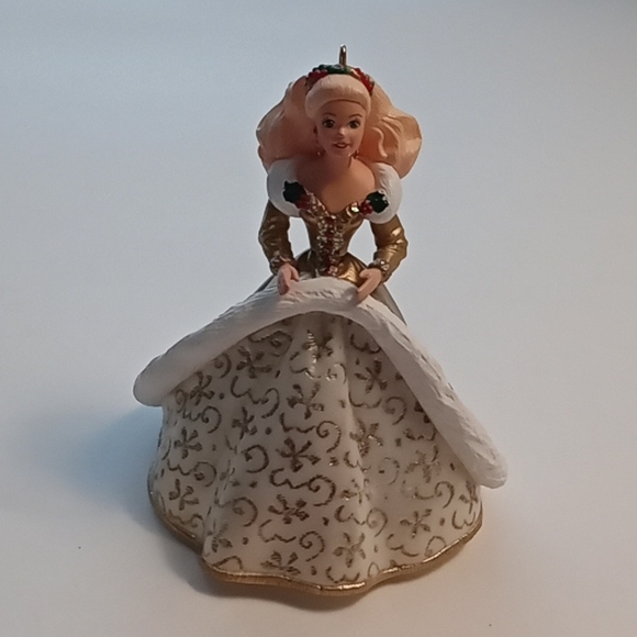 Hallmark Keepsake Ornament Holiday Barbie, Barbie ornament - Picture 3 of 4